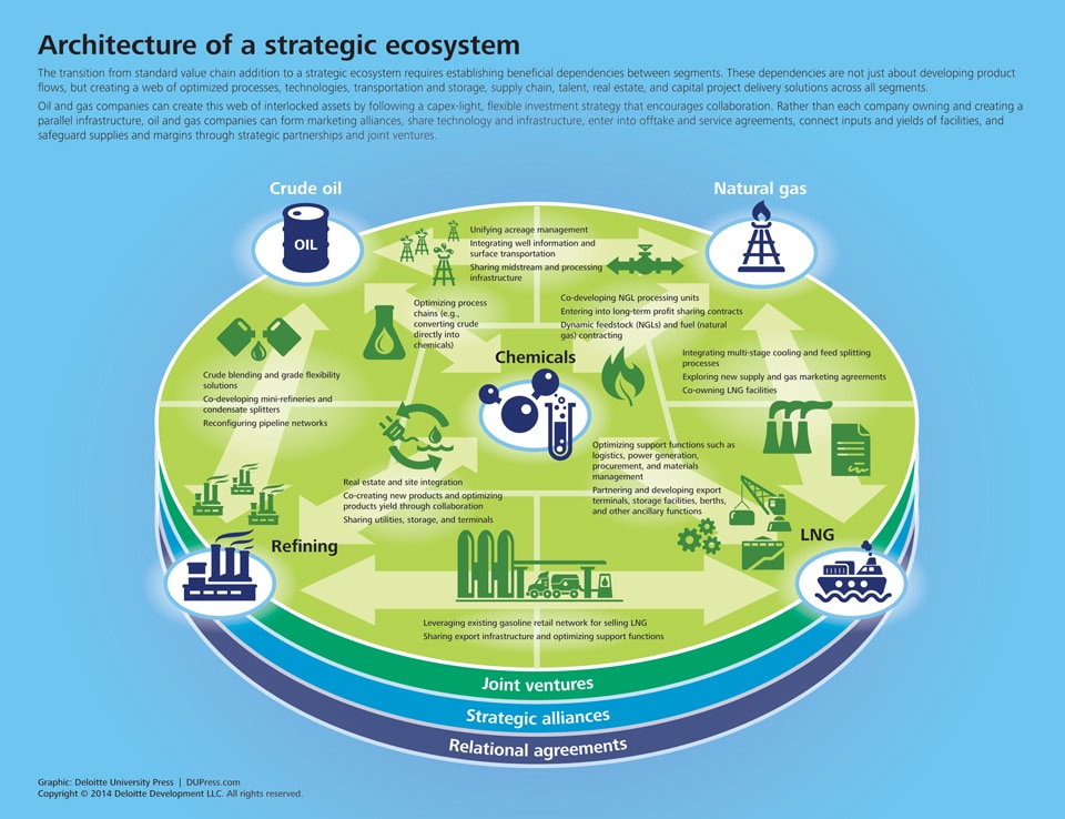 A strategic oil and gas ecosystem (Infographic) Deloitte Insights